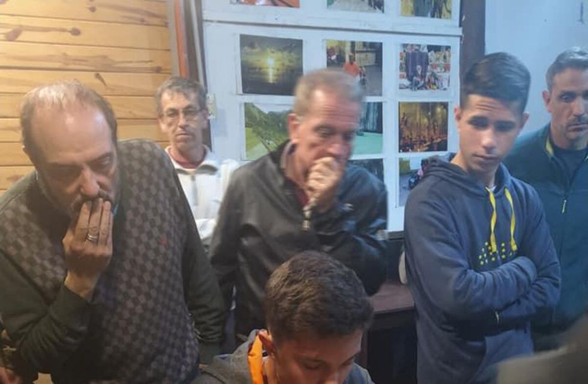 Guillermo Soppe y Gustavo Beggiato, presidente y director del Abierto de Ajedrez y el Jovenes Promesas que se hizo el año pasado.