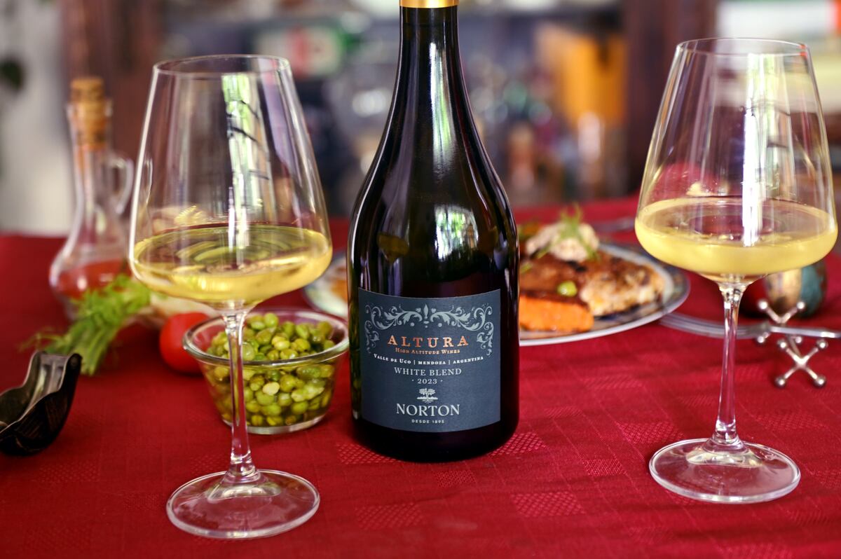 El White Blend de la línea Altura de Norton (Javier Ferreyra)