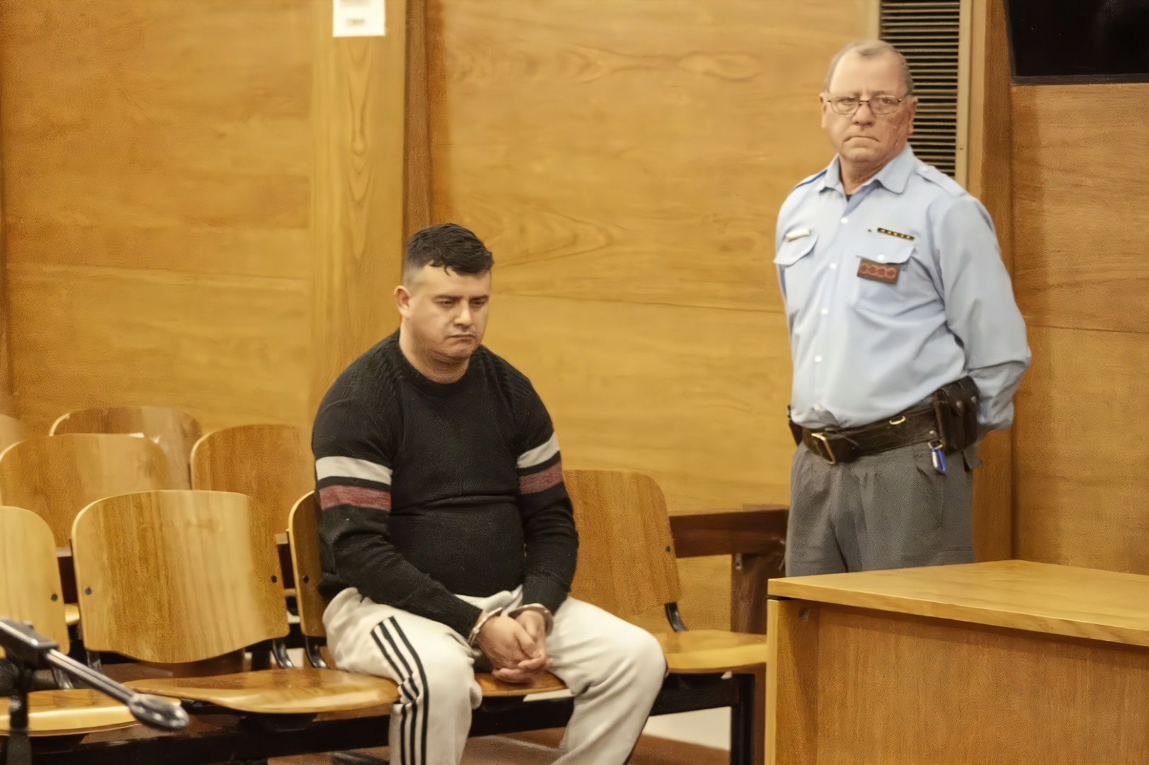 El acusado. Condenado por el crimen de Juana Valdez en Jesús María. (La Voz)