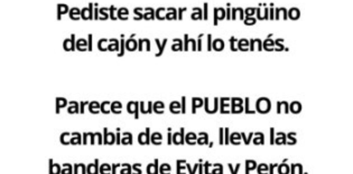 El posteo de Máximo Kircher en redes sociales.