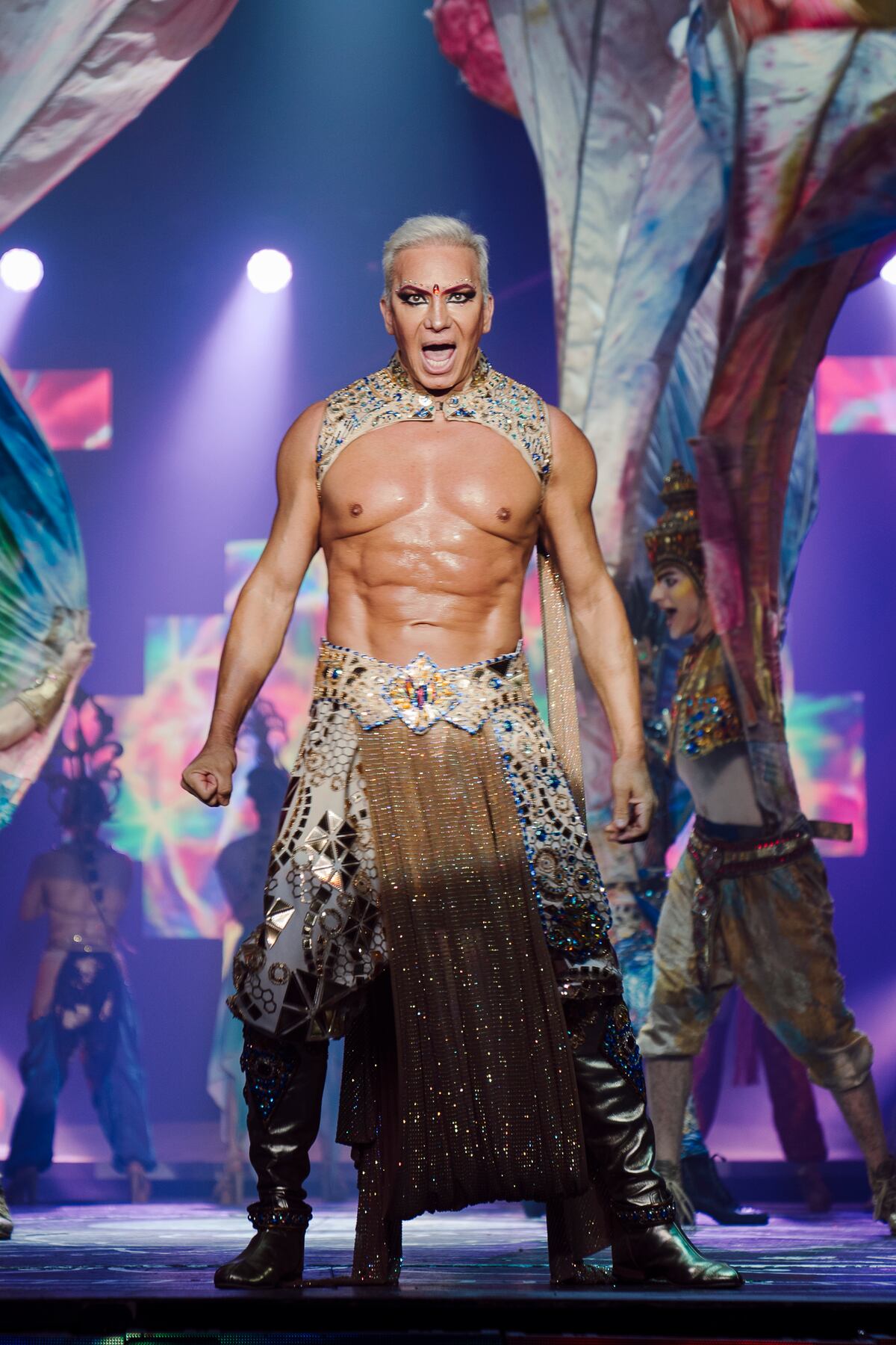 Flavio Mendoza en "El Circo del Ánima". (Gentileza Silu_alvarenga.ph)