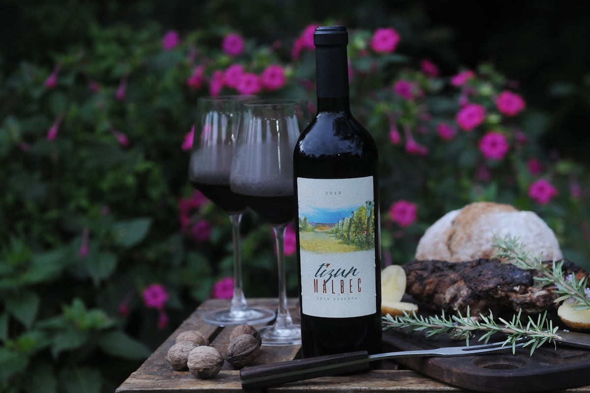 2 Tizún malbec, bodega Río del Medio, Córdoba. (Javier Ferreyra).