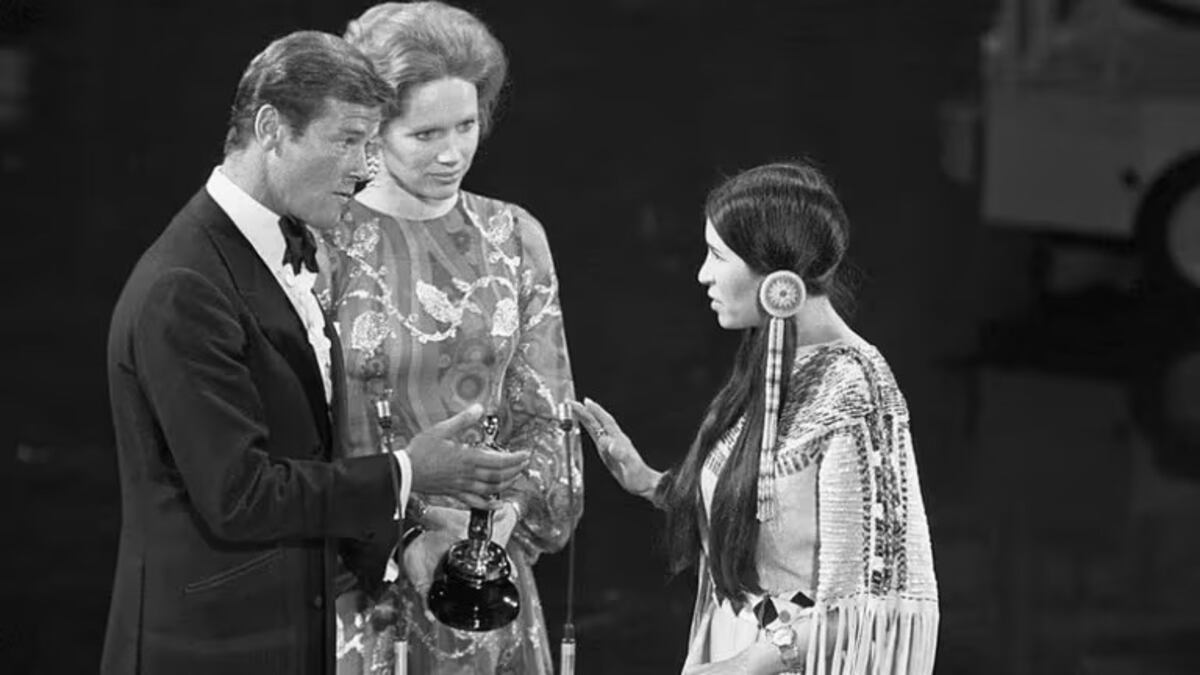 El polémico momento en que Marlon Brando rechazó el premio Oscar. / Gentileza