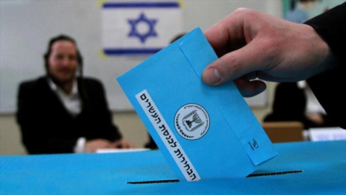 Elecciones en Israel. Por quinta vez en menos de cuatro años, los israelíes eligen en plena crisis política. (Foto: AP)