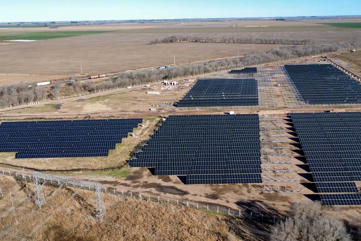 Epec trabaja en un proyecto de tokenización de la energía que se producirá en el parque de Arroyo Cabral. (Gentileza Epec)