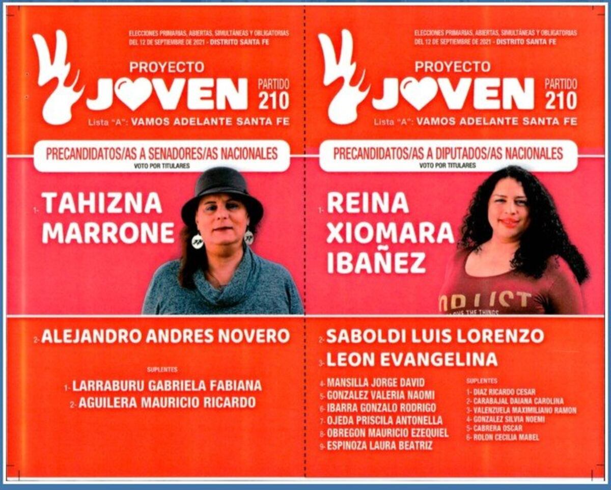 La boleta de Proyecto Joven (Clarín).