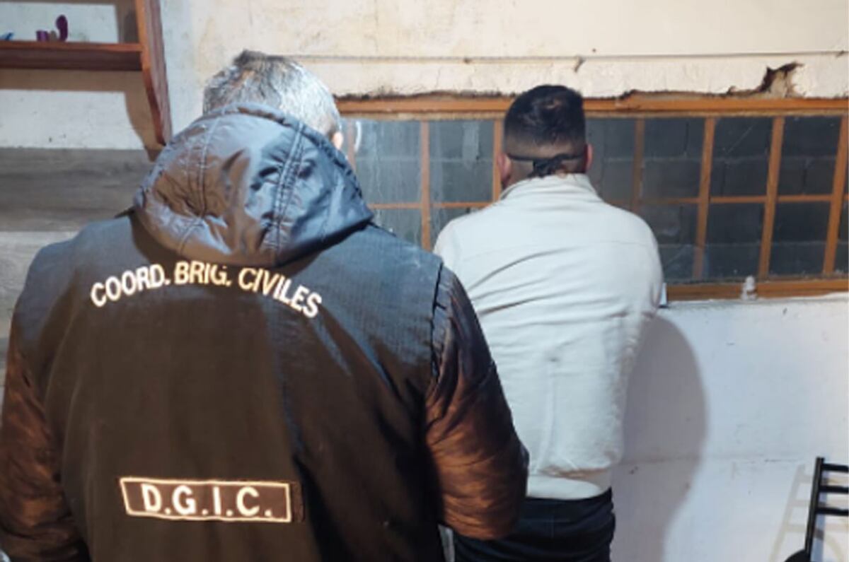 Uno de los detenidos. (Policía)
