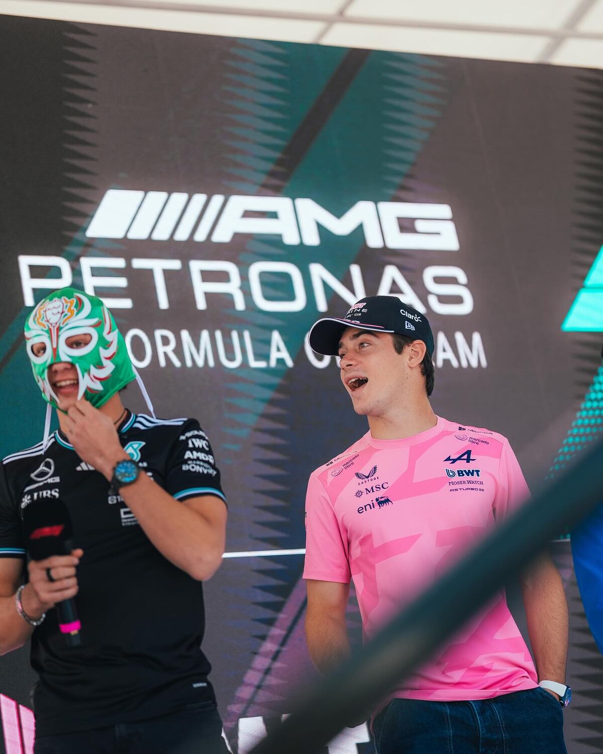 Franco Colapinto en el GP de México. (Prensa Alpine).