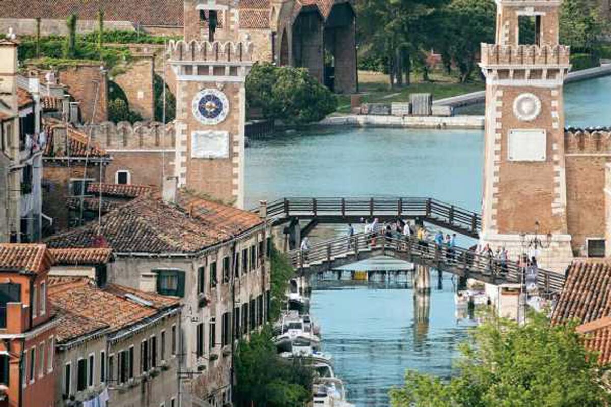 El Arsenal de Venecia hoy. (La Voz / Archivo)