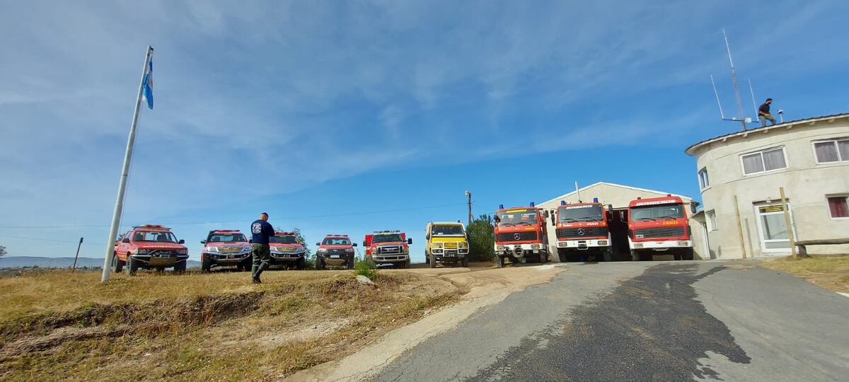 Equipamiento del cuartel de Bomberos Voluntarios de Tanti.