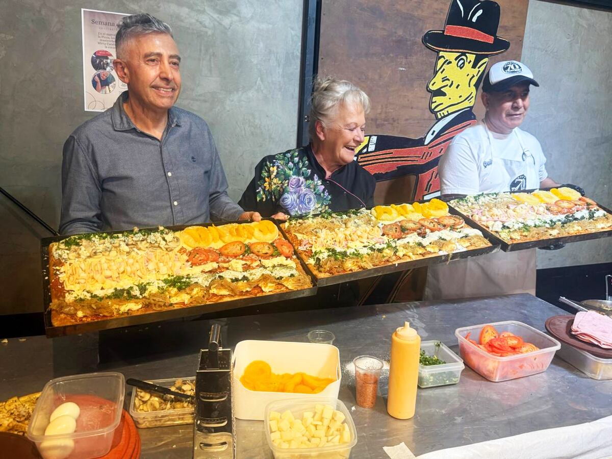 Mirta Carabajal, hace unos días estuvo en Córdoba, dando una charla en Pizzería Don Luis (Gentileza).