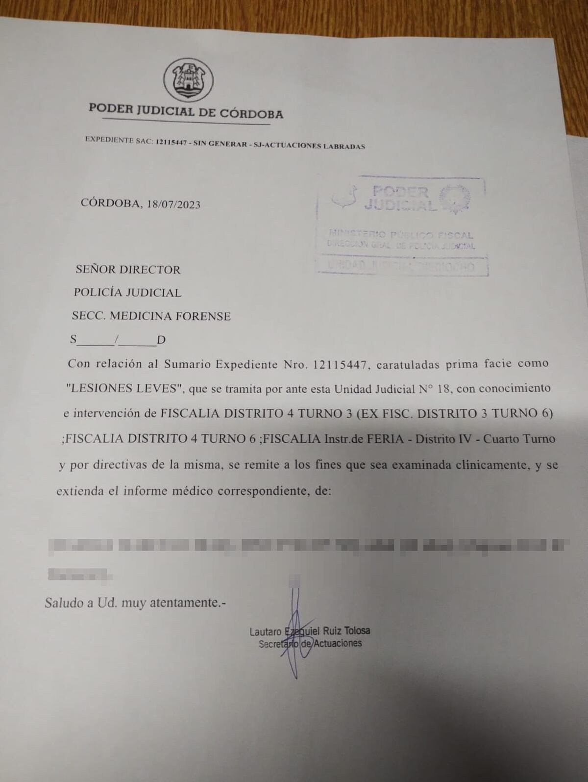Juntos por el Cambio denuncia agresiones verbales y físicas.