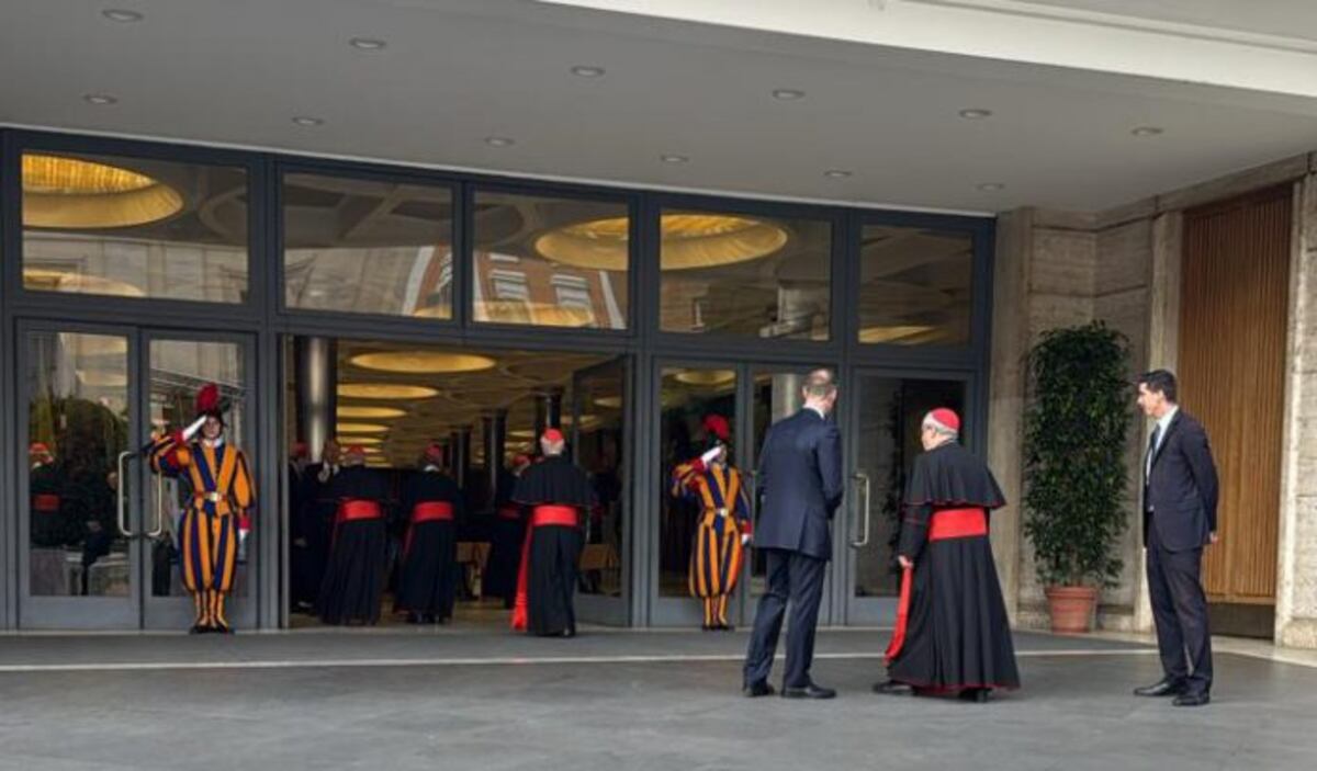 Aula del Sínodo. Sede de las reuniones previas al Cónclave.