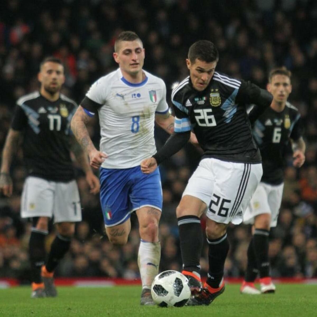 El cordobés Fabricio Bustos, con pasado en la selección argentina, brilla en el Inter de Brasil. (Instagram Fabricio Bustos).