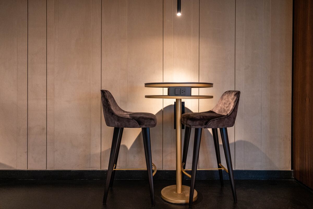Lujo. Nueva sala de Vip Club en el aeropuerto de Ezeiza.