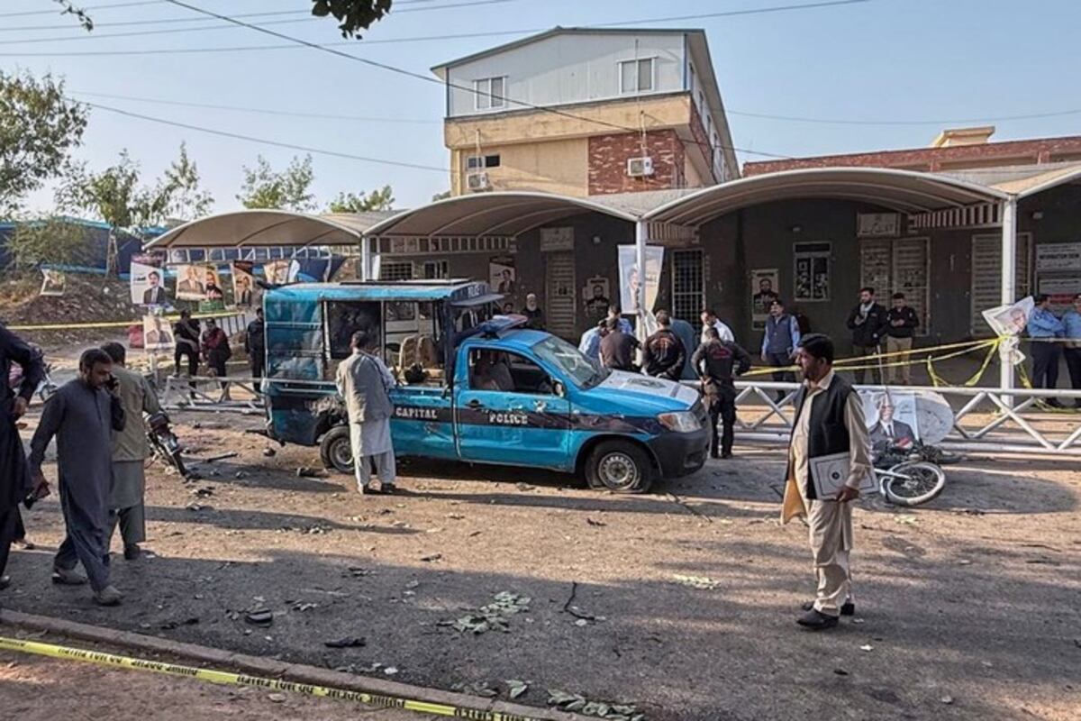 Pakistán: 12 muertos en un atentado frente a los tribunales de Islamabad. (Agencia AP)