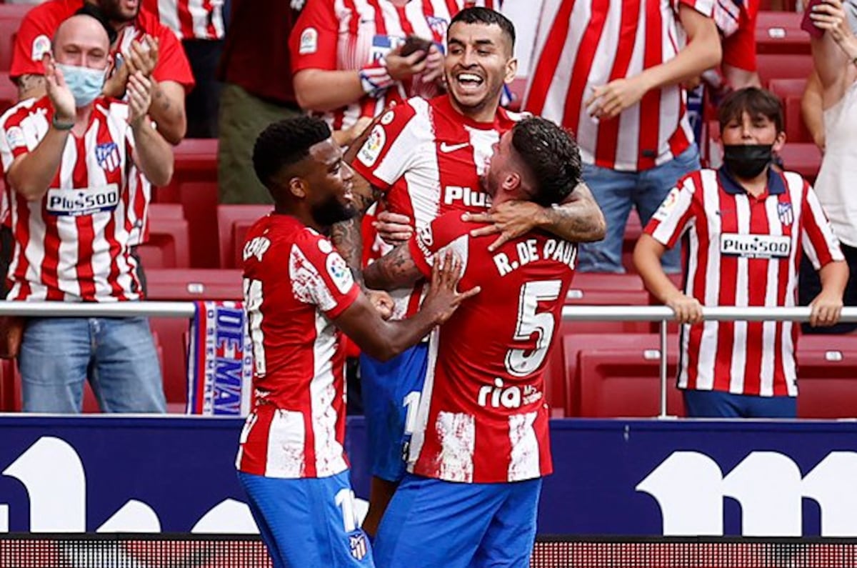"Angelito" Correa vive un gran presente en el fútbol de España. (Prensa Atlético Madrid).