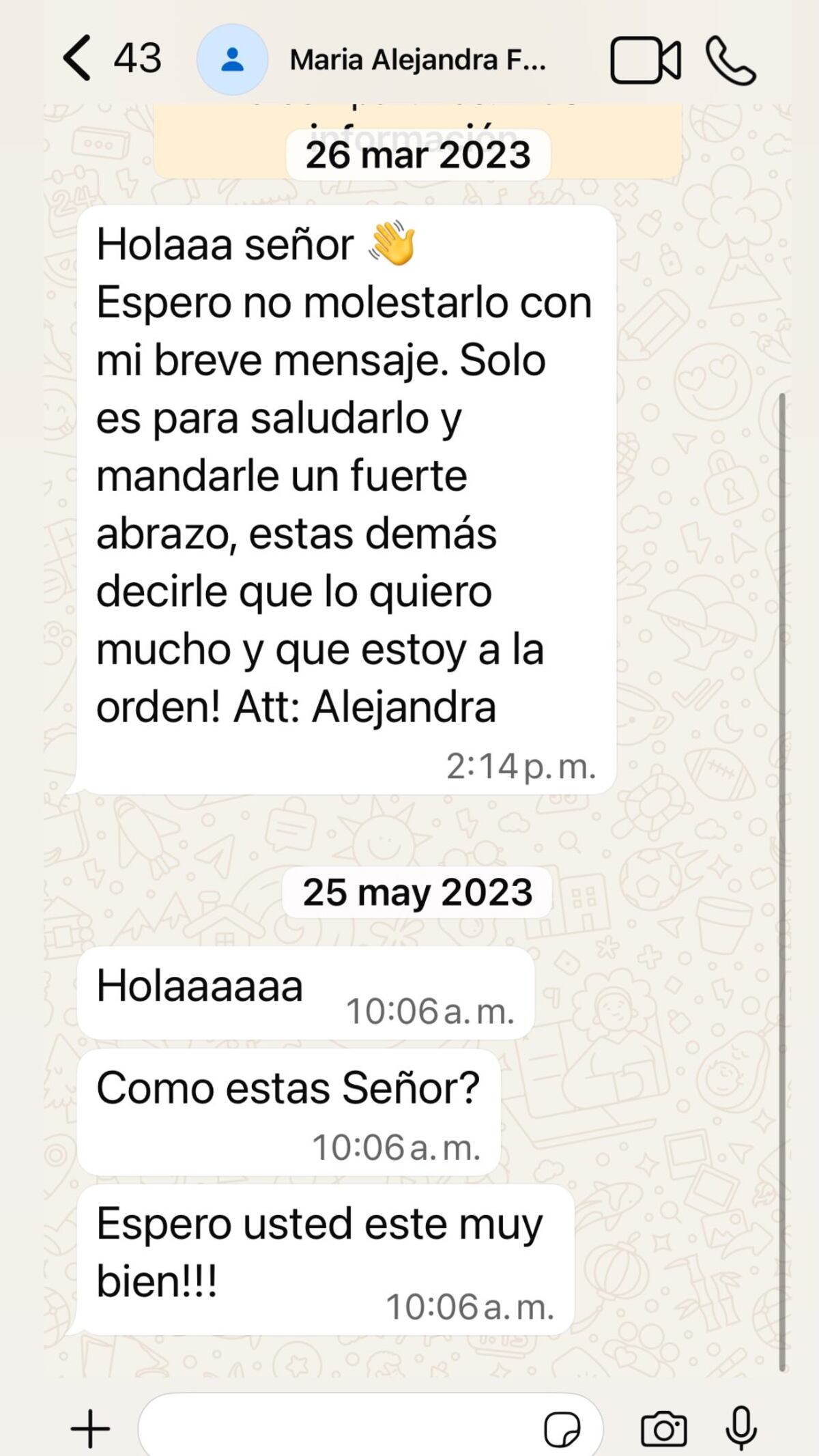 Los chats con sus exempleadas que Julio Iglesias difundió vía Instagram