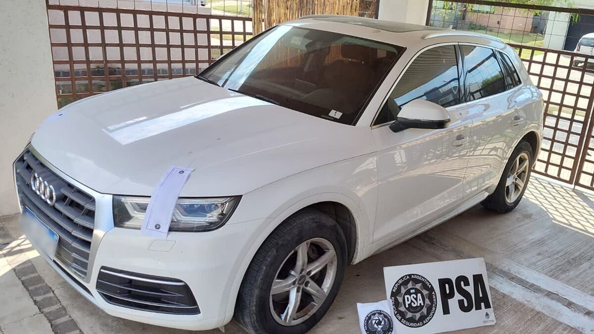 Los autos secuestrados. (PSA)