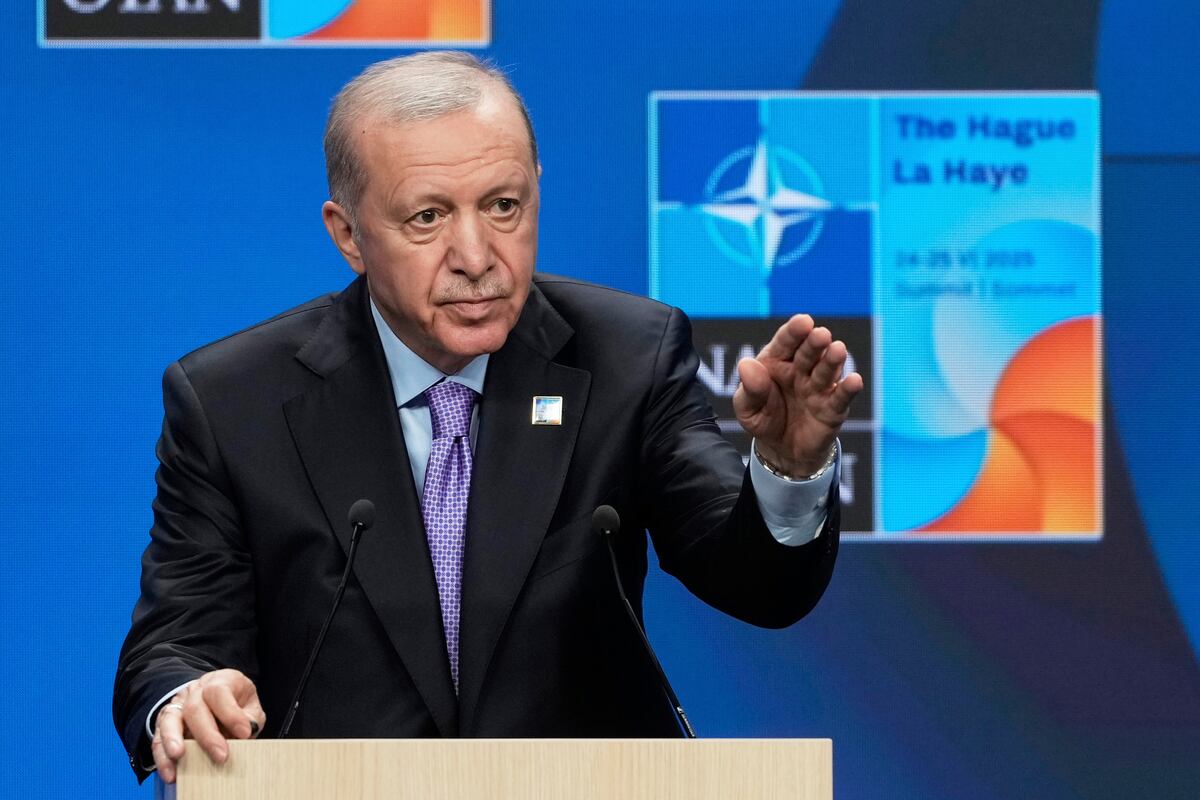 El presidente turco Recep Tayyip Erdogan.