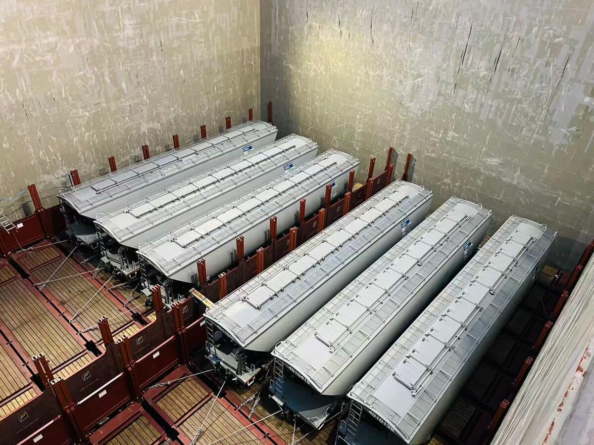 Trenes Argentinos Cargas adquirió 180 vagones graneros 0KM a la empresa china CMEC.