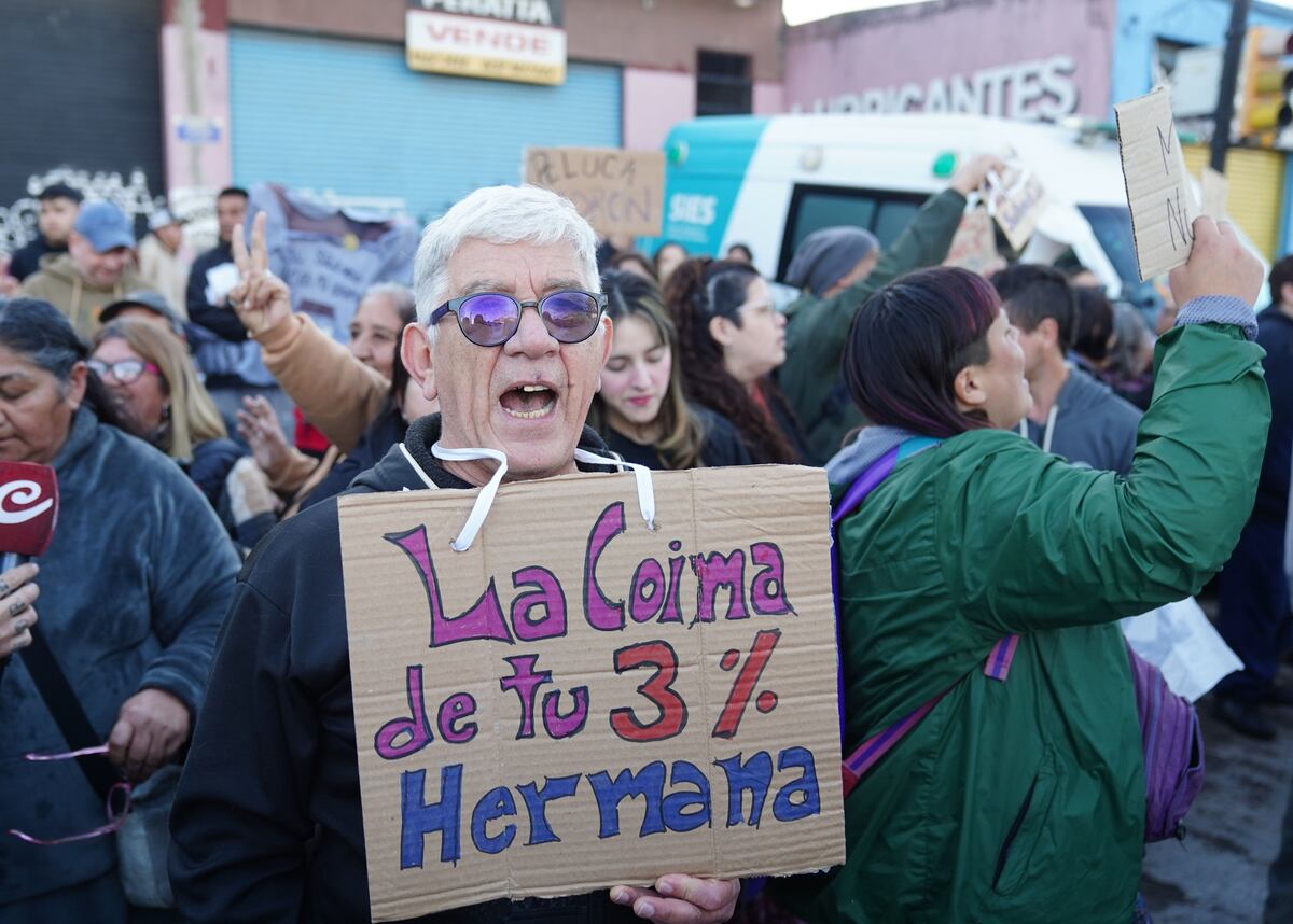 Moreno. El cierre de campaña de La Libertad Avanza con la participación de Javier Milei. (Gentileza Clarín)