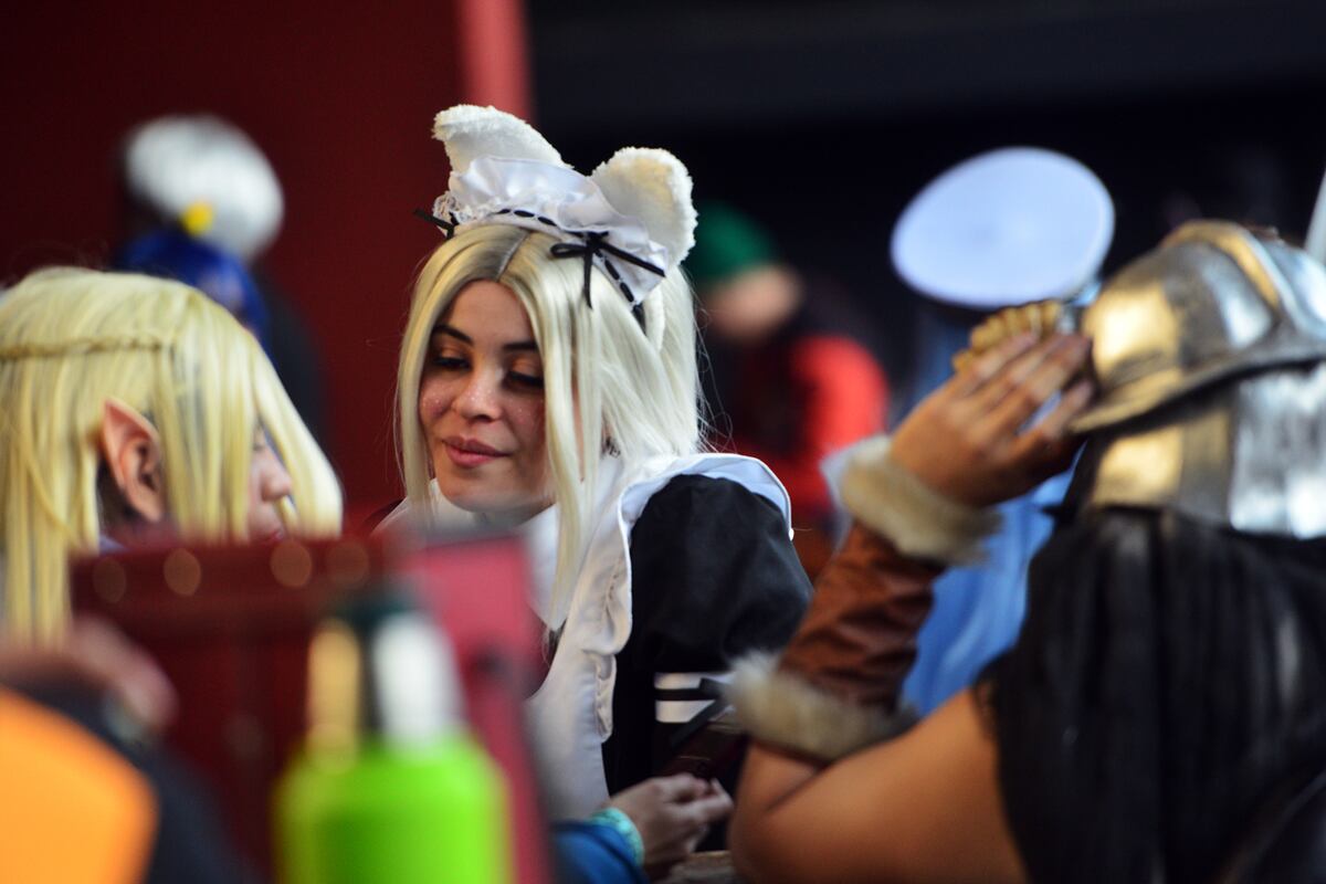 Toda la cultura del animé, el cosplay y el geek se dieron cita en la convención CAF en Espacio Quality. Foto Javier Ferreyra