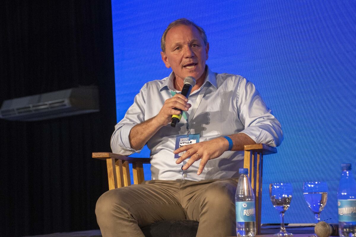 Río Cuarto. Guillermo De Rivas en la Experiencia Endeavor en la Sociedad Rural (Gentileza Municipalidad).