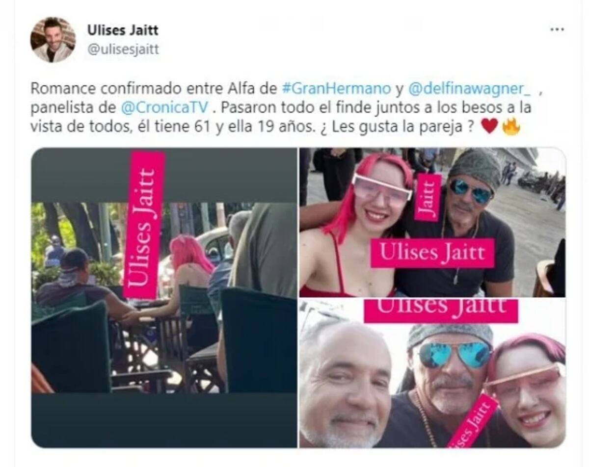 "Nos estamos conociendo", las palabras de la joven con la que el mediático fue conectado.