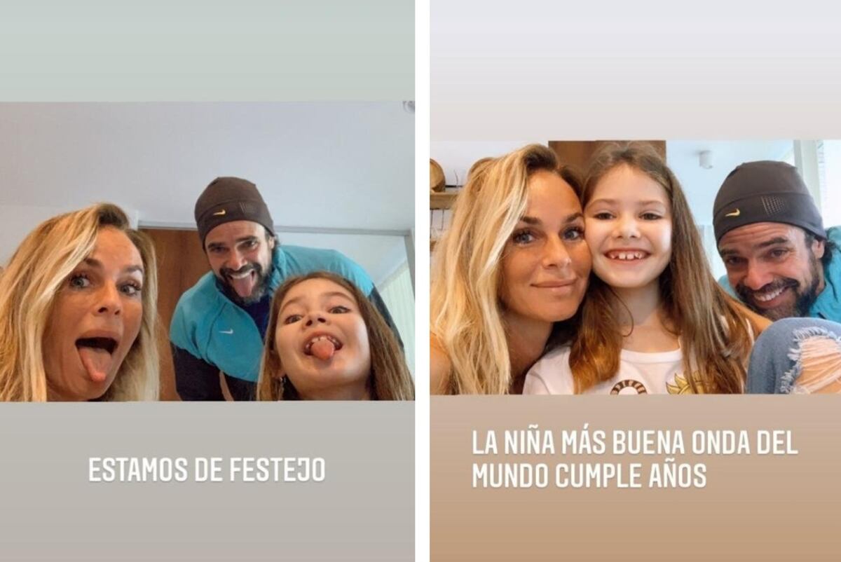 Sabrina Rojas y Luciano Castro le festejaron el cumpleaños a su hija. (Instagram)