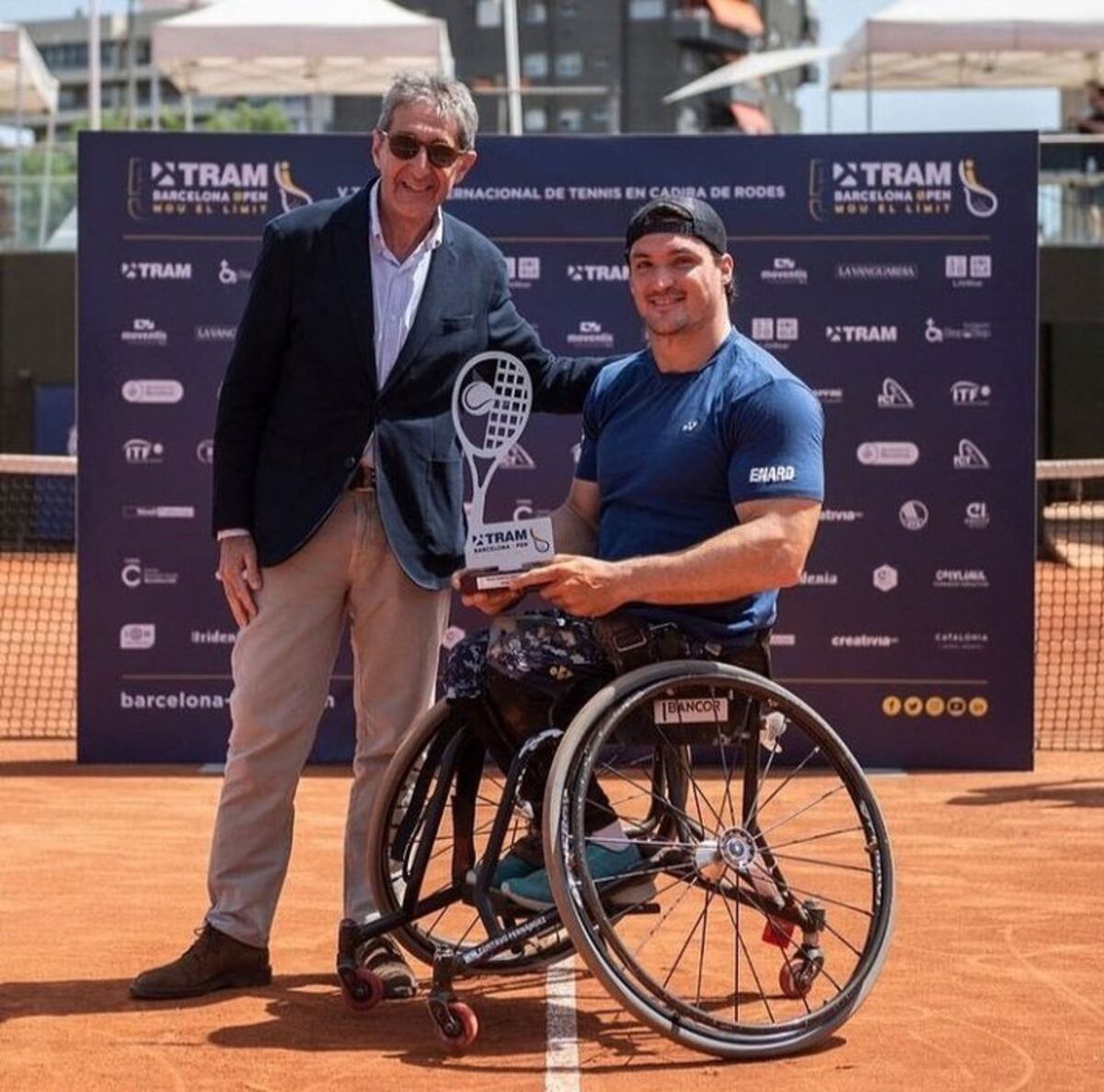 Gustavo Fernández se consagró campeón en el Barcelona Open. (Facebook: Gustavo Fernandez PAGE)