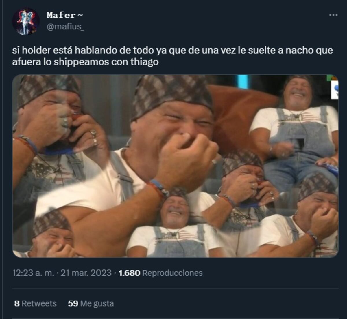 "Gran Hermano": los mejores memes tras el regreso de Holder, Martina y Mora (Captura de pantalla)