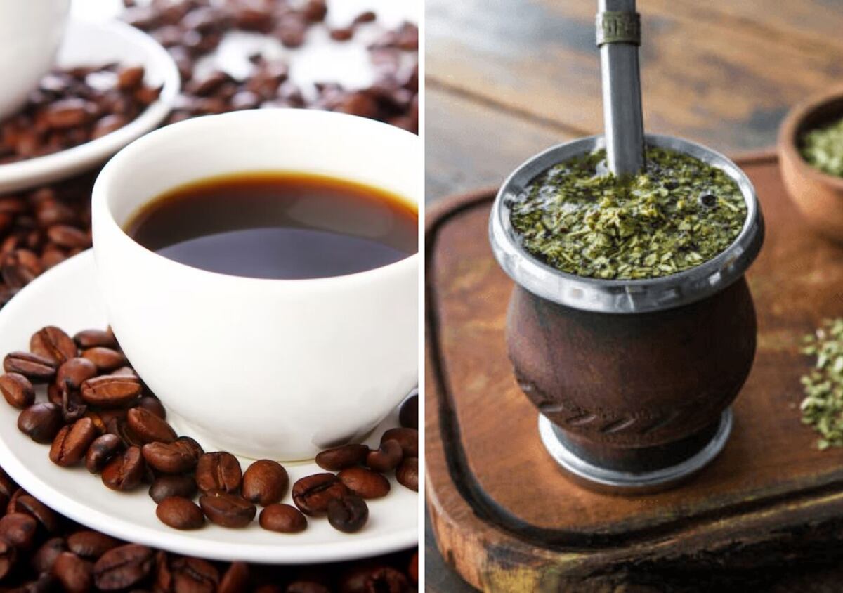 Café vs mate. ¿O juntos?
