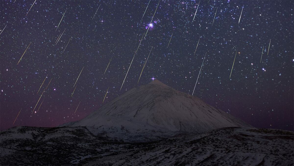 Lluvia de estrellas en Neuquén