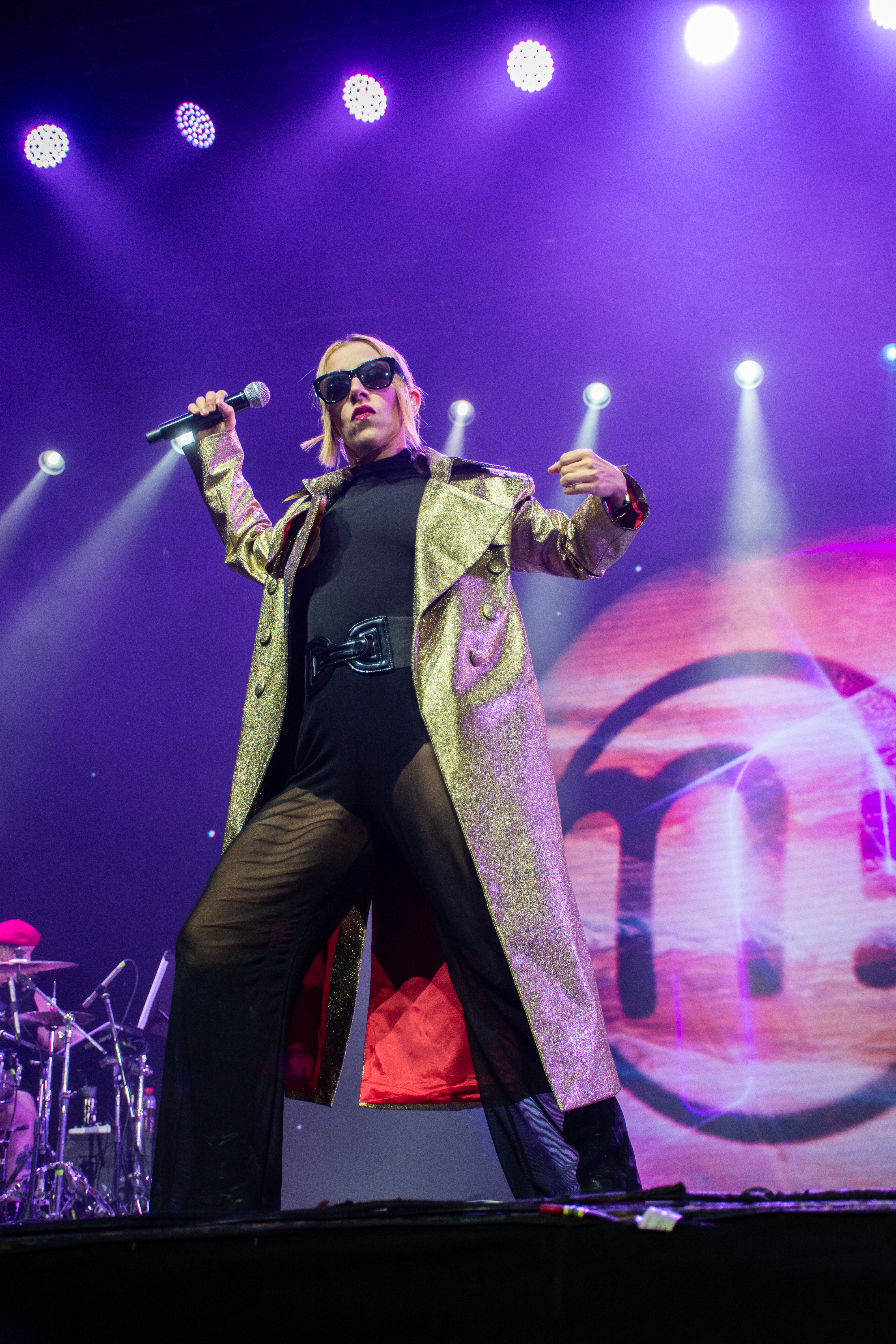 Miranda!, durante su reciente show en el Quality Arena. (Gentileza Andrea Zana)