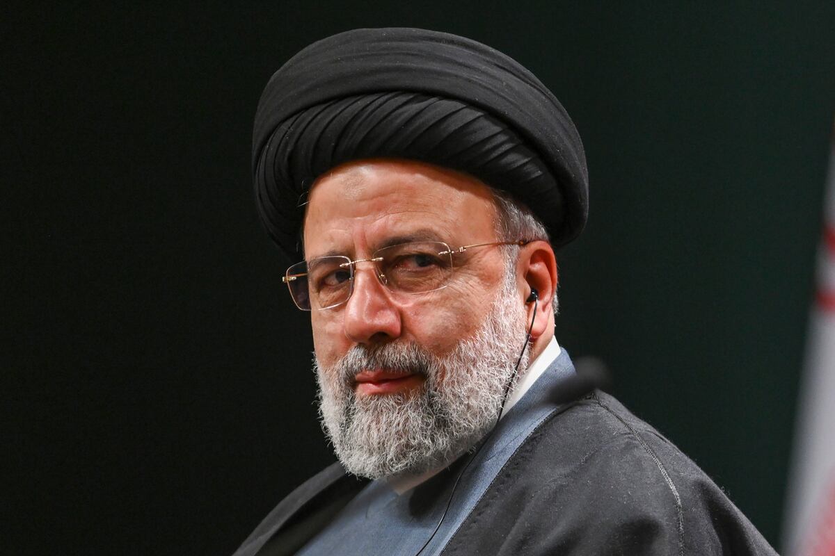ARCHIVO - El presidente de Irán, Ebrahim Raisi durante una conferencia de prensa en Ankara, Turquía, el 24 de enero de 2024. (Mert Gokhan Koc/Dia Images via AP, Archivo)
