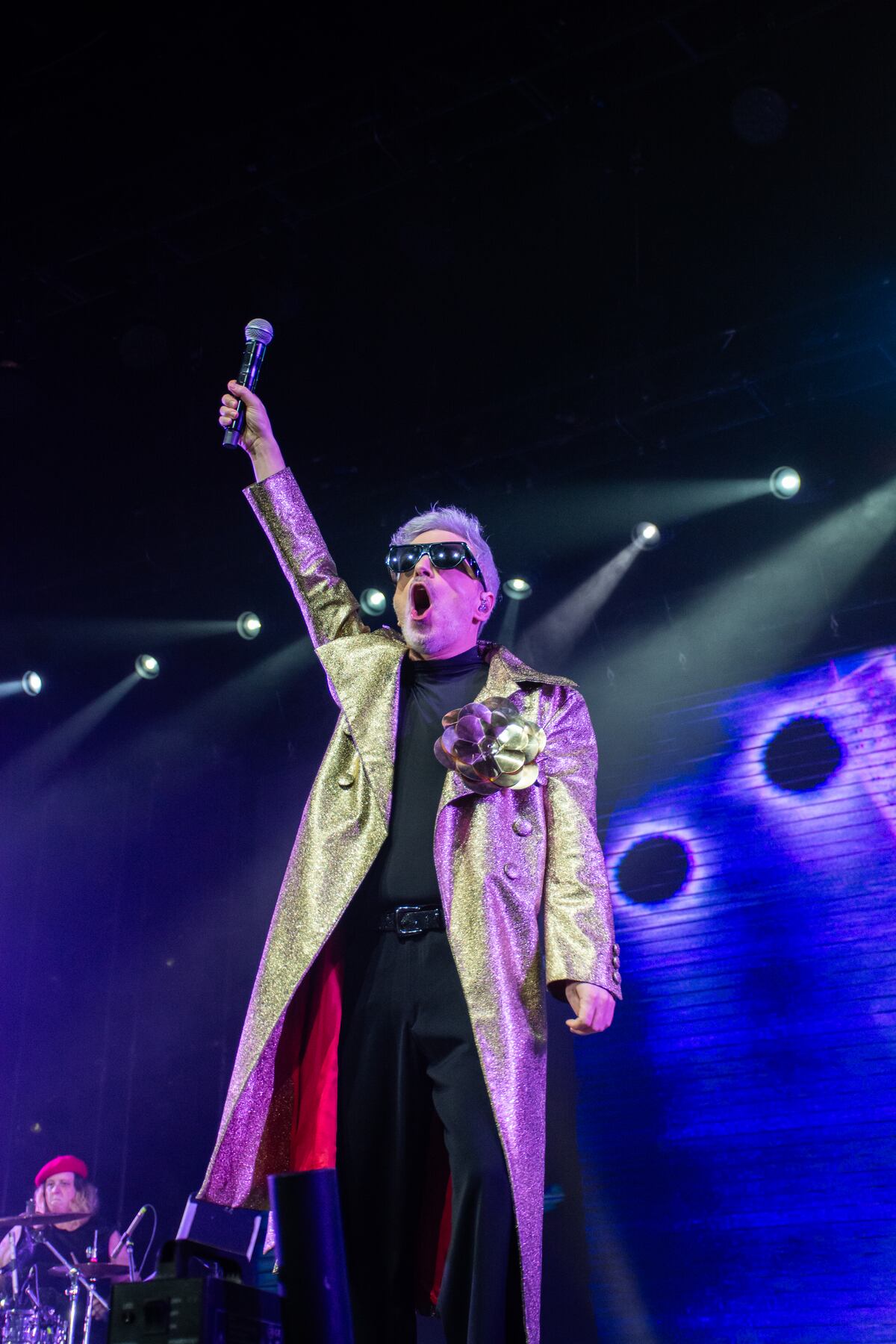 Miranda!, durante su reciente show en el Quality Arena. (Gentileza Andrea Zana)