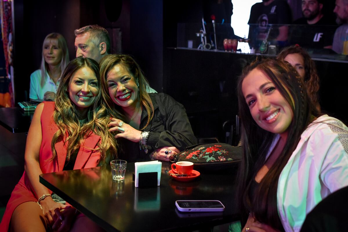 Magui Olave, Lore Jiménez y Vanessa Velázquez en la presentación del Festival Nacional de Cuarteto 2024. (Prensa Universo Jiménez).
