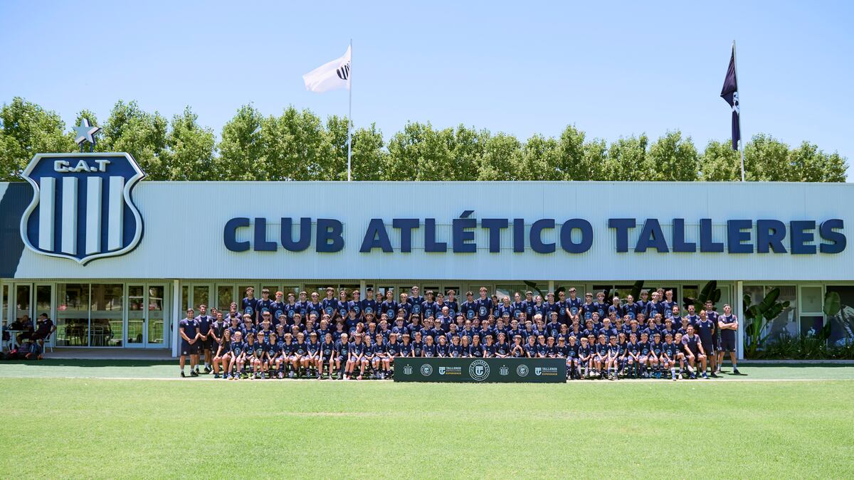 Campus Talleres: fútbol, valores y experiencias únicas para chicos y chicas. Del 16 al 20 de diciembre, niños y niñas podrán entrenar en el CARD Amadeo Nuccetelli y vivir el club desde adentro. (Prensa Talleres)