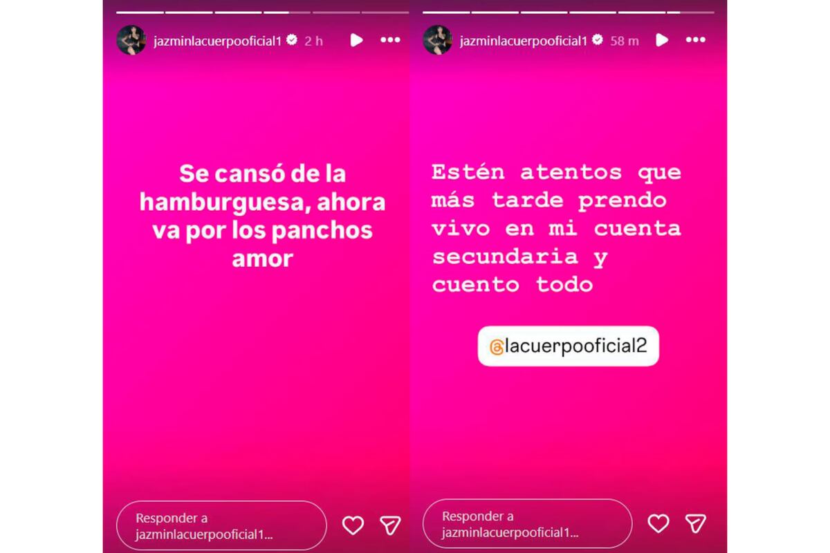 La Cuerpo avisó que hará un vivo donde contará todo lo sucedido con Mauro Icardi. (Foto: Captura de pantalla)