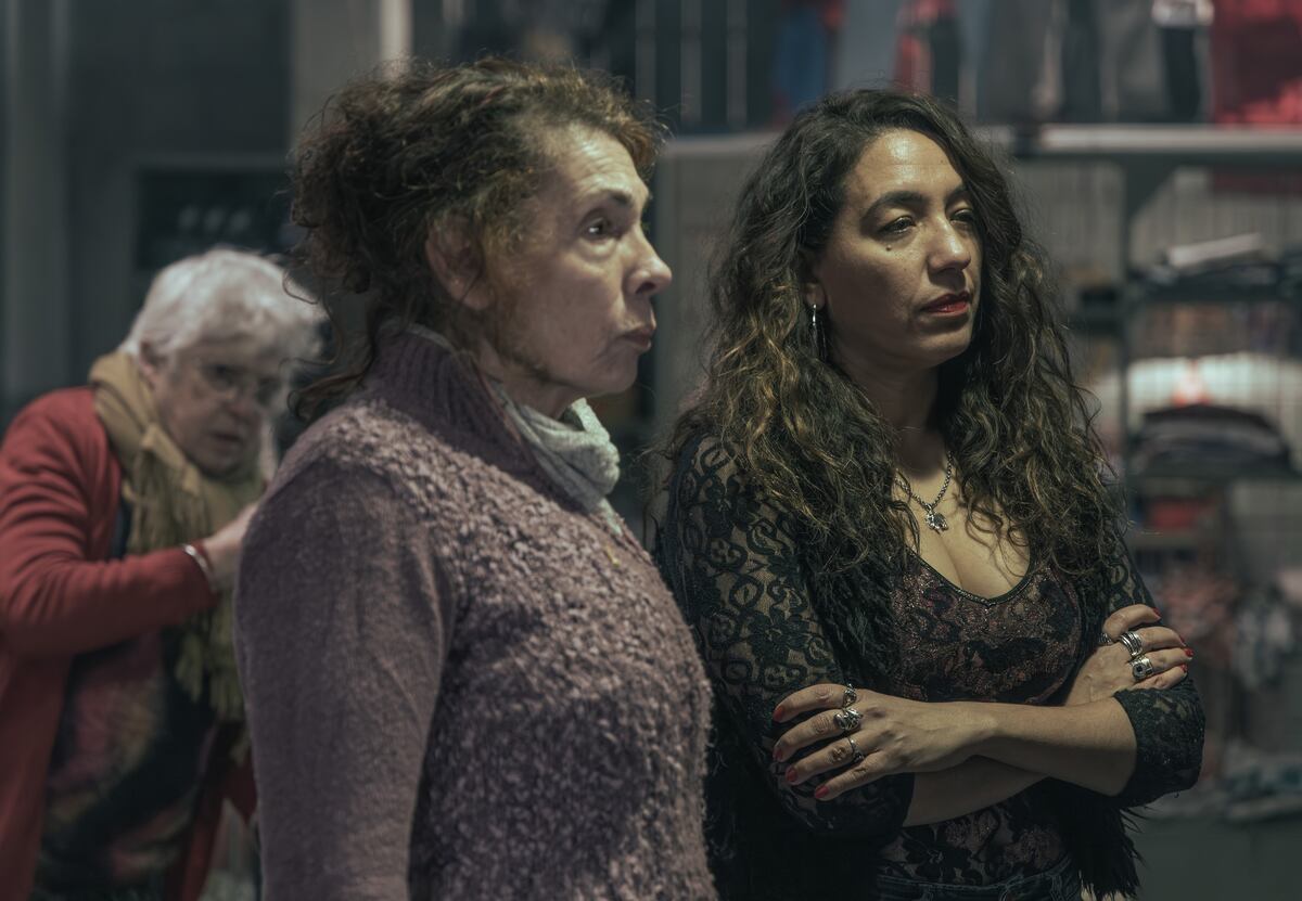 Lorena Vega, descollante en "En el barro". (Netflix)