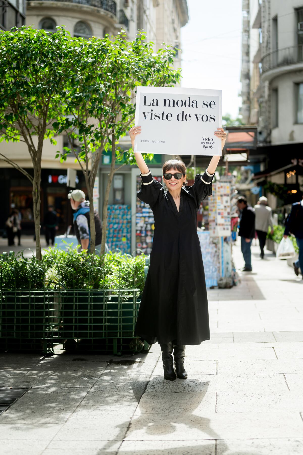 Ferni Moreno presentó "Vestite como realmente querés". Foto: gentileza VR Editoras.