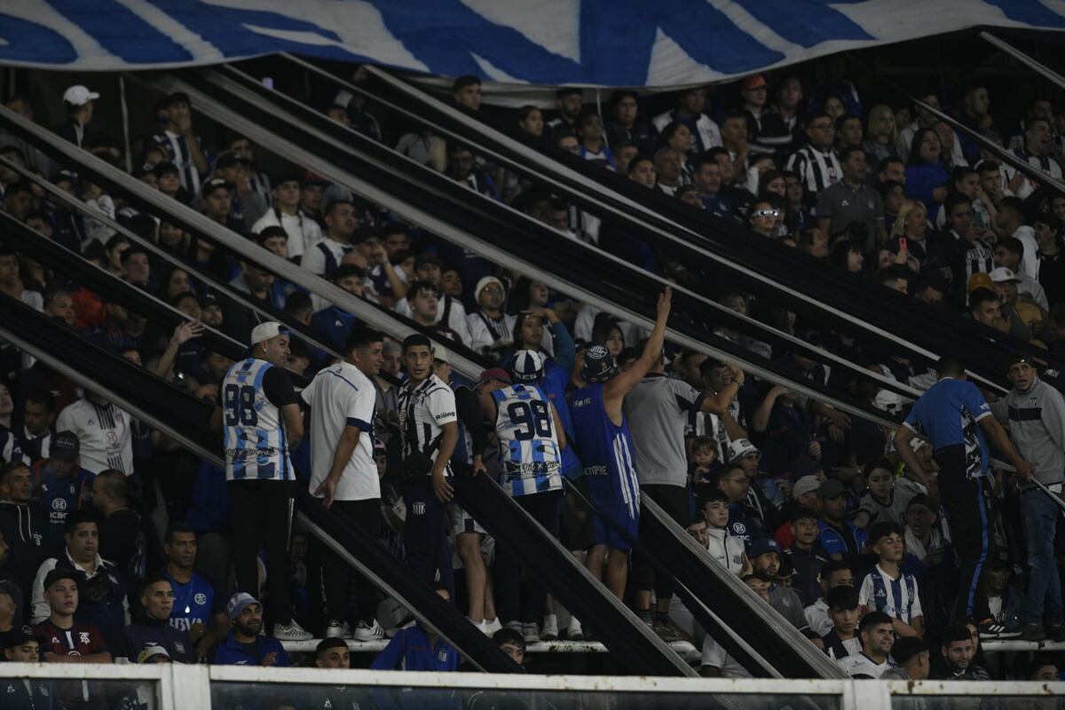 Talleres en su debut en Copa Libertadores. (Facundo Luque / La Voz).