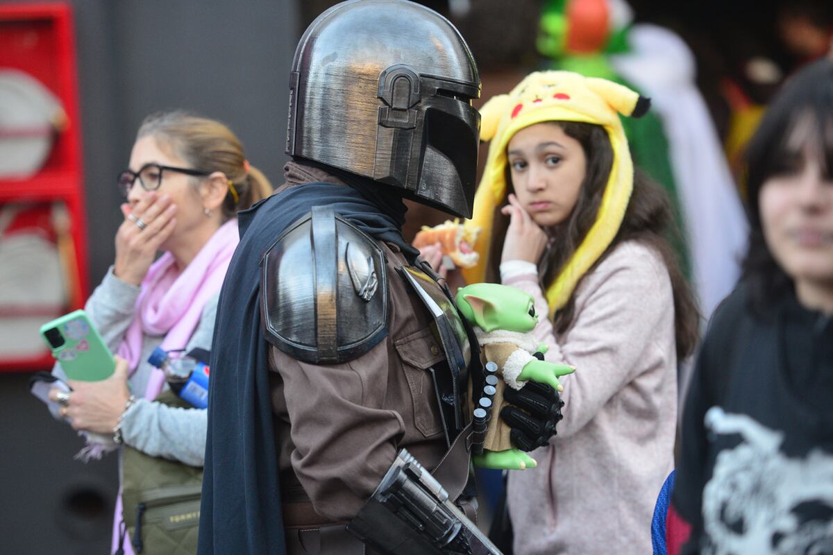 Toda la cultura del animé, el cosplay y el geek se dieron cita en la convención CAF en Espacio Quality. Foto Javier Ferreyra