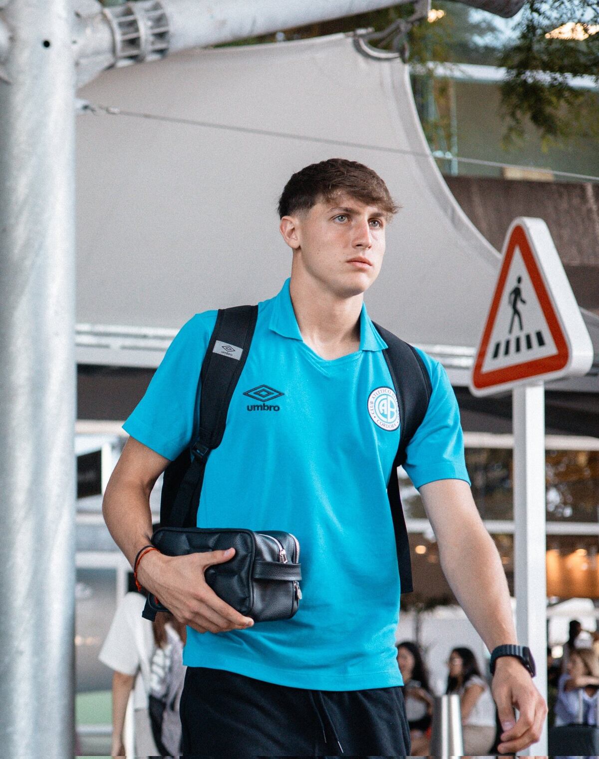 Agustín Griguol, uno de los juveniles de Belgrano. (Prensa Belgrano)