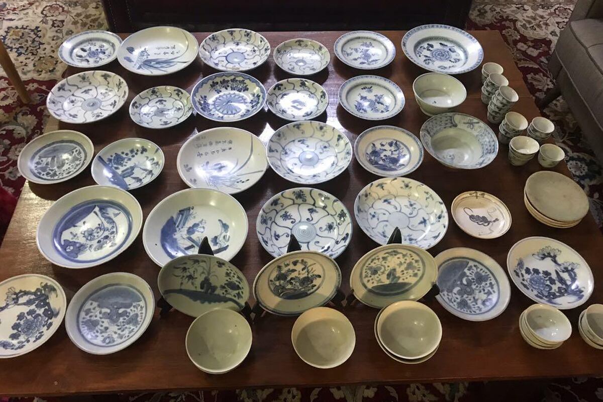 El Tek Sing se hundió en 1822 con 1.500 pasajeros a bordo y más de 300.000 piezas de porcelana. Carousell.