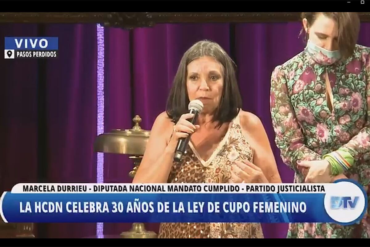 30 años de la ley de cupo femenino / Honorable Cámara de Diputados de la Nación