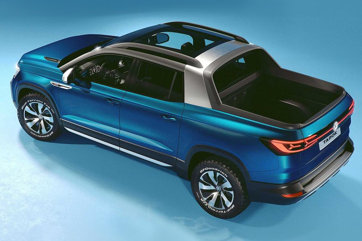 La mecánica de la camioneta compacta de VW podría ser el nuevo motor naftero 1.5 TSI Evo2 (con cuatro cilindros y turbo).