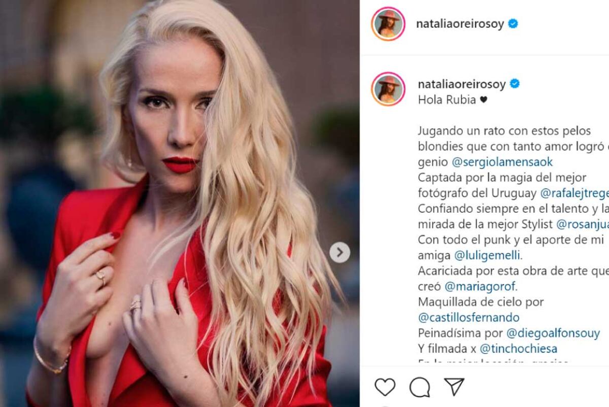 (Instagram Natalia Oreiro)