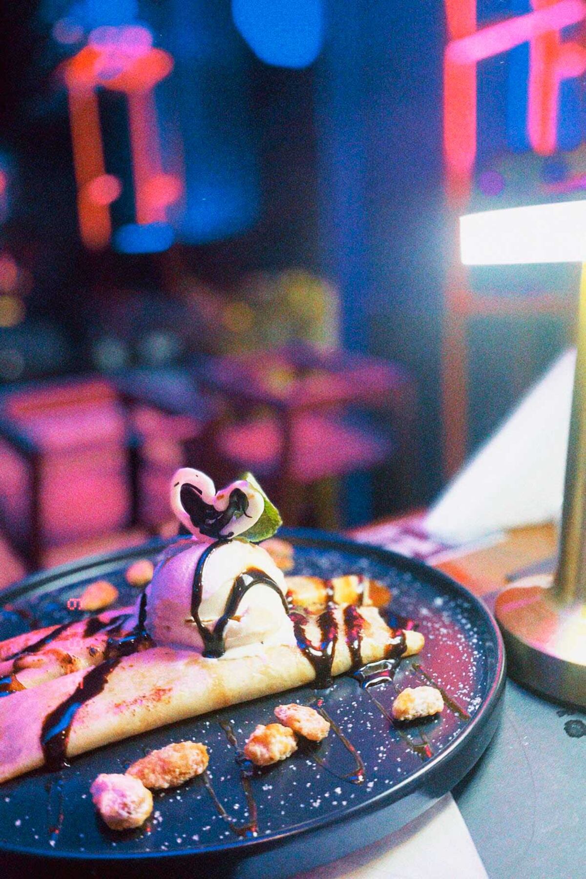 Los panqueques, el postre Glotón Grill (La Voz).